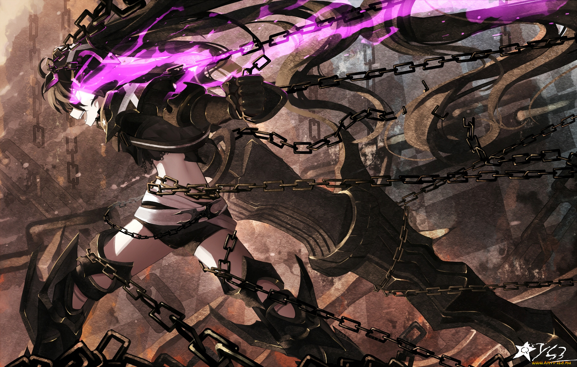 , black rock shooter, 